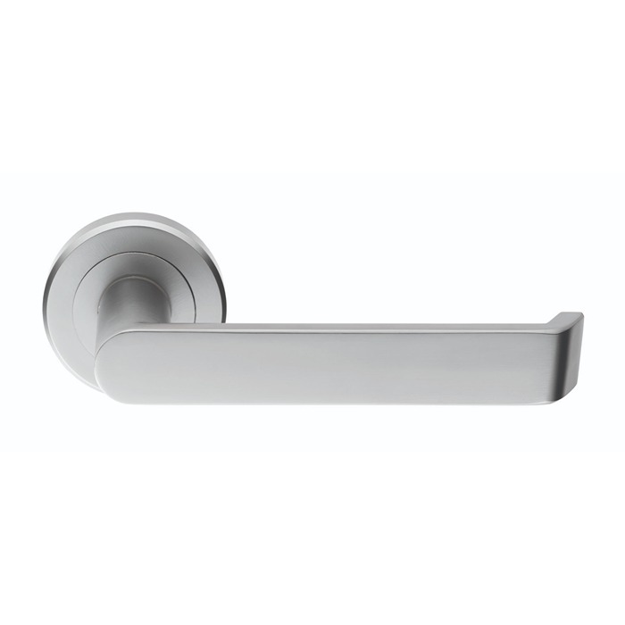 Concept Lever Door Handle on Round Rose